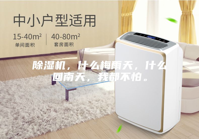 除濕機(jī)，什么梅雨天，什么回南天，我都不怕。