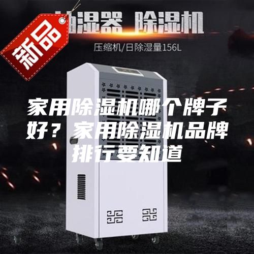 家用除濕機哪個牌子好？家用除濕機品牌排行要知道