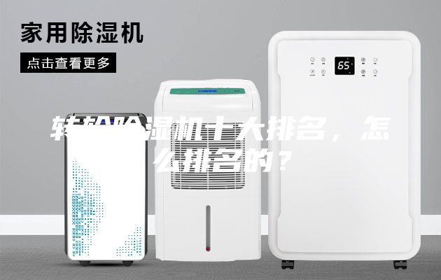 轉(zhuǎn)輪除濕機十大排名，怎么排名的？