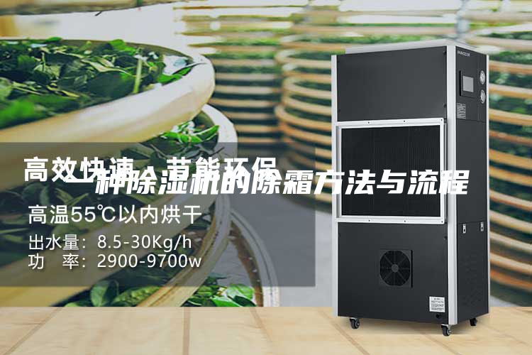 一種除濕機(jī)的除霜方法與流程