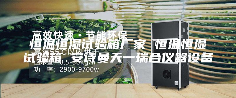 恒溫恒濕試驗(yàn)箱廠家 恒溫恒濕試驗(yàn)箱 安詩(shī)曼天一瑞合儀器設(shè)備