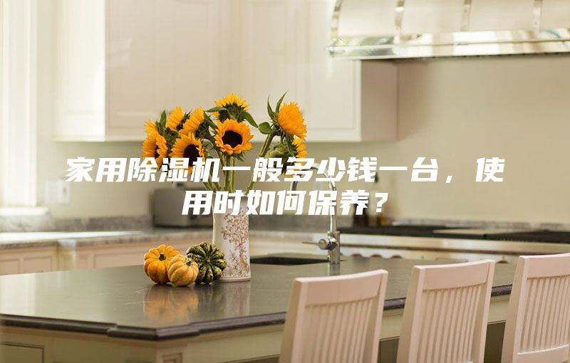 家用除濕機(jī)一般多少錢(qián)一臺(tái)，使用時(shí)如何保養(yǎng)？