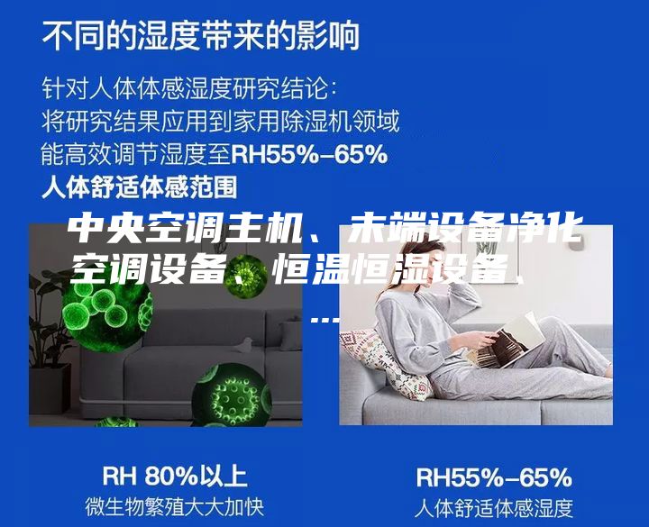 中央空調(diào)主機(jī)、末端設(shè)備凈化空調(diào)設(shè)備、恒溫恒濕設(shè)備、 ...