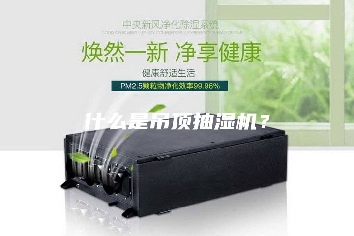 什么是吊頂抽濕機？