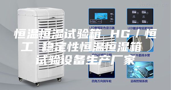 恒溫恒濕試驗(yàn)箱 HG／恒工 穩(wěn)定性恒溫恒濕箱 試驗(yàn)設(shè)備生產(chǎn)廠家