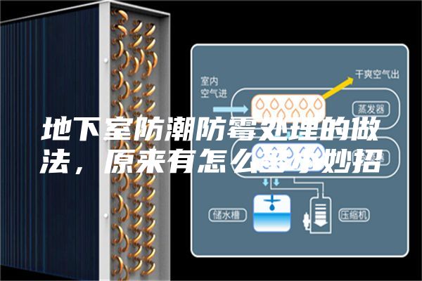 地下室防潮防霉處理的做法，原來有怎么多小妙招