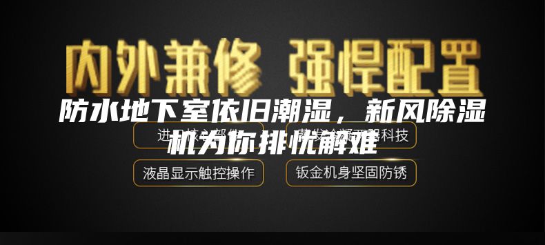 防水地下室依舊潮濕，新風除濕機為你排憂解難