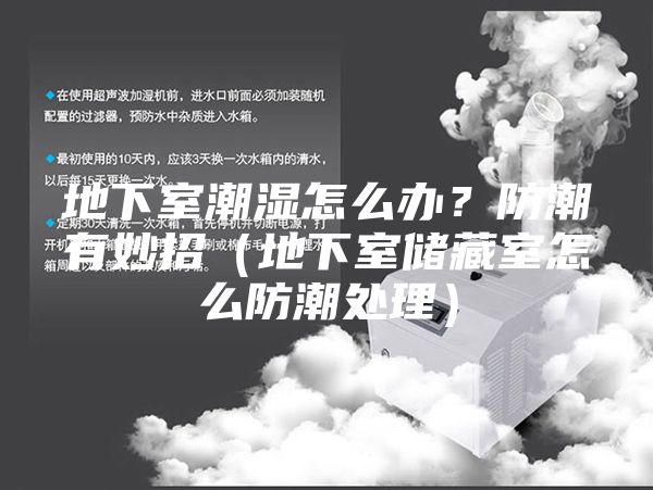 地下室潮濕怎么辦？防潮有妙招（地下室儲藏室怎么防潮處理）