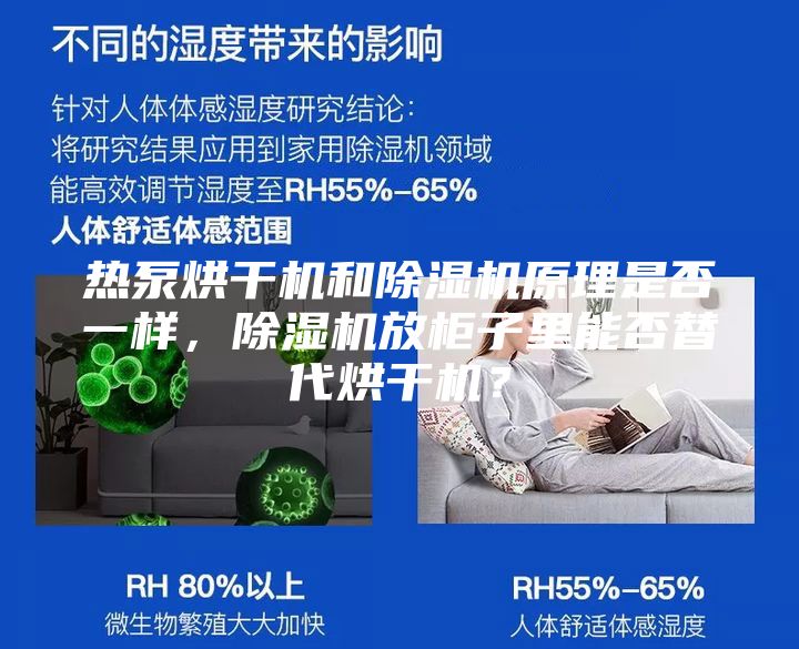 熱泵烘干機和除濕機原理是否一樣，除濕機放柜子里能否替代烘干機？