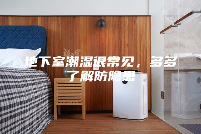 地下室潮濕很常見，多多了解防隱患