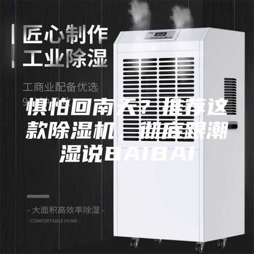懼怕回南天？推薦這款除濕機(jī)，徹底跟潮濕說(shuō)BAIBAI