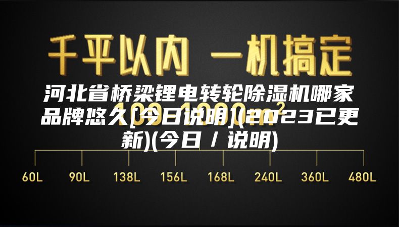 河北省橋梁鋰電轉(zhuǎn)輪除濕機(jī)哪家品牌悠久[今日說(shuō)明](2023已更新)(今日／說(shuō)明)