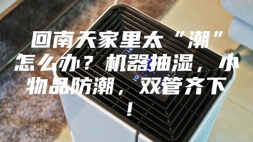 回南天家里太“潮”怎么辦？機(jī)器抽濕，小物品防潮，雙管齊下！